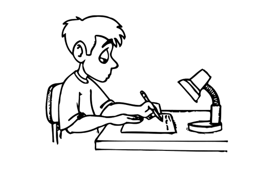 écrire-devoirs