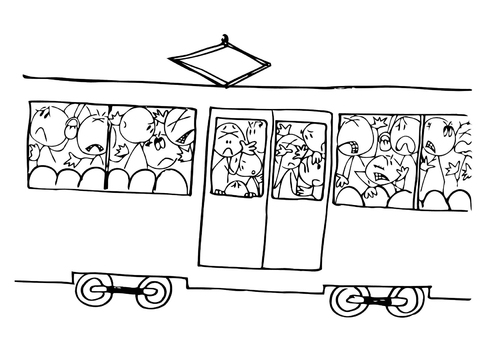 Coloriage 015b. occupé