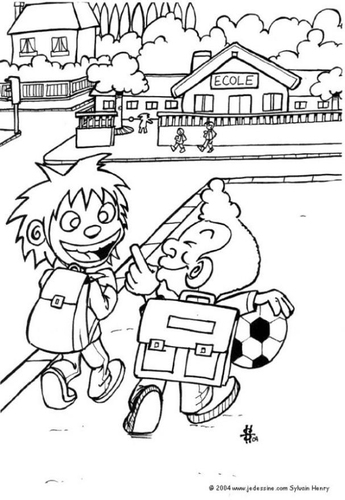 aller à l'école