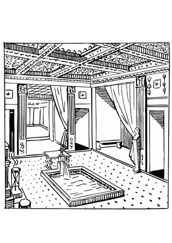 Coloriage atrium