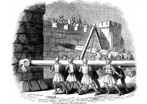 attaque du chateau