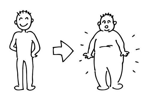 augmentation de poids