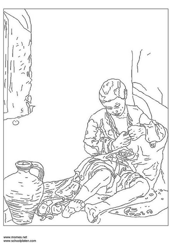 Coloriage Bartolomé Murillo