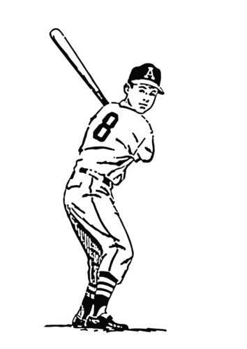 Coloriage base-ball