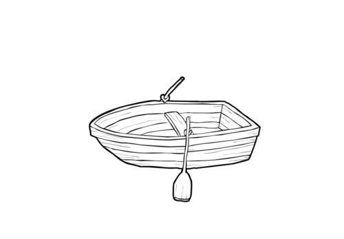 Coloriage bateau