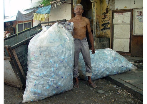 Photo bidonville à Jakarta