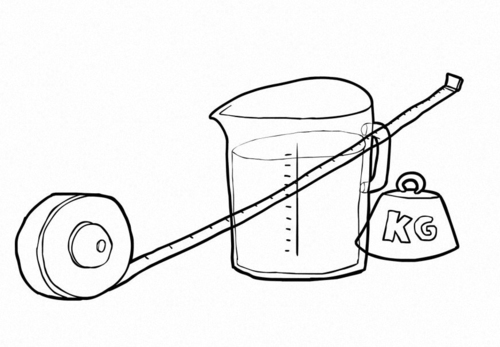 Coloriage calcul métrique