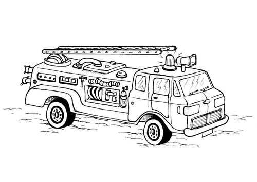 camion de pompier