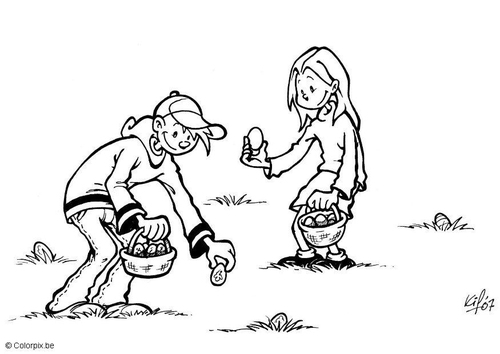 chasse aux oeux