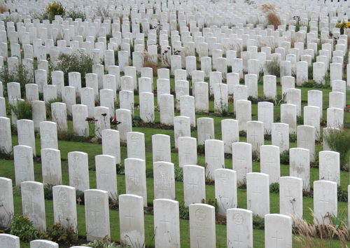 Photo cimetière de Tyne Cot