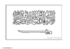 Coloriages Arabie Saoudite