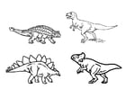 Coloriages dinosaures