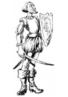 Coloriages Don Quichotte