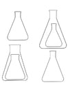 Coloriages Erlenmeyer