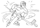 Coloriages hockey sur glace