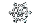 Coloriages la neige