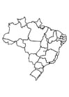 Coloriages le Brésil
