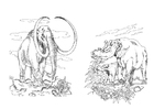 Coloriages mamoutte