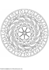 Coloriages mandala