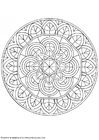 Coloriages mandala