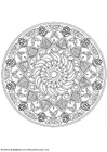 Coloriages mandala