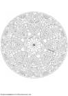 Coloriages mandala