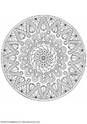 Coloriages mandala