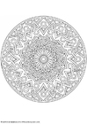 Coloriages mandala