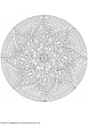 Coloriages mandala
