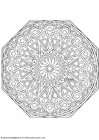 Coloriages mandala