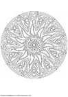 Coloriages mandala