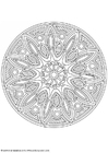 Coloriages mandala