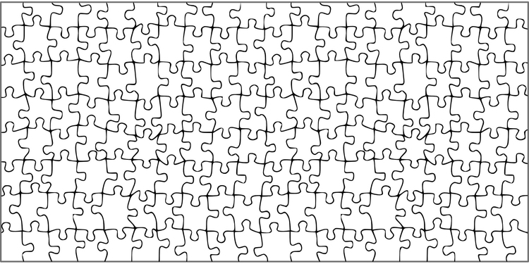 Coloriage puzzle