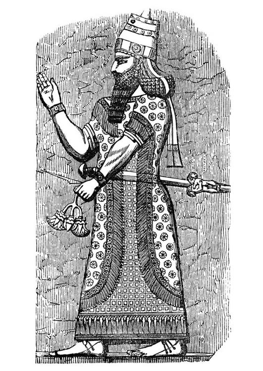 roi assyrien
