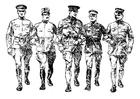 Coloriages soldats de la première guerre mondiale