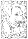 Coloriages staffordshire bull terrier