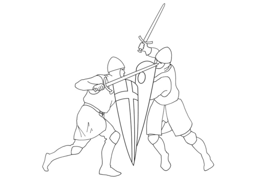 combat de guerrier