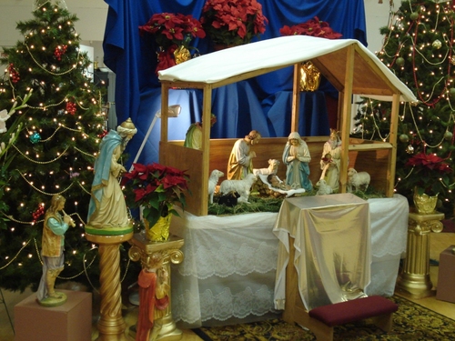 Photo crèche de Noël