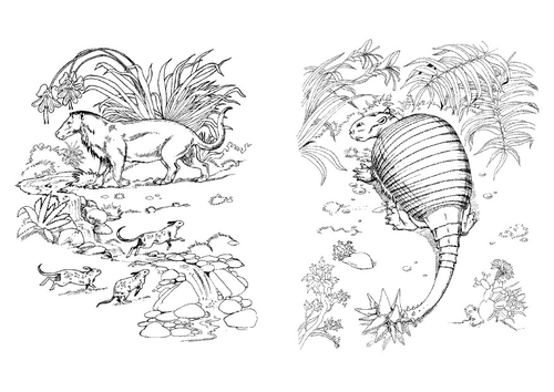 dino et herbivore