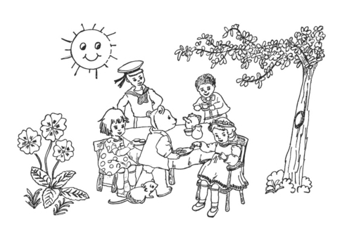 Coloriage été