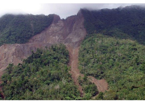 glissement de terrain