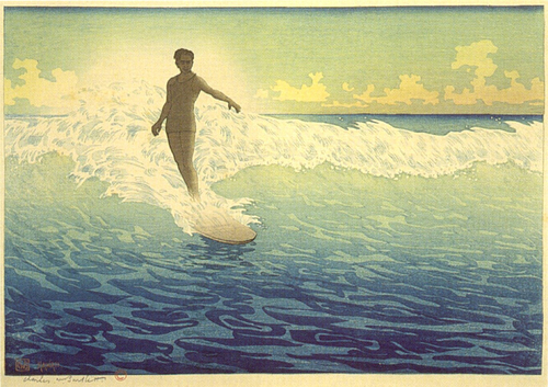Hawaii, surfeur