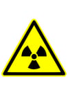 Images avertissement radioactif