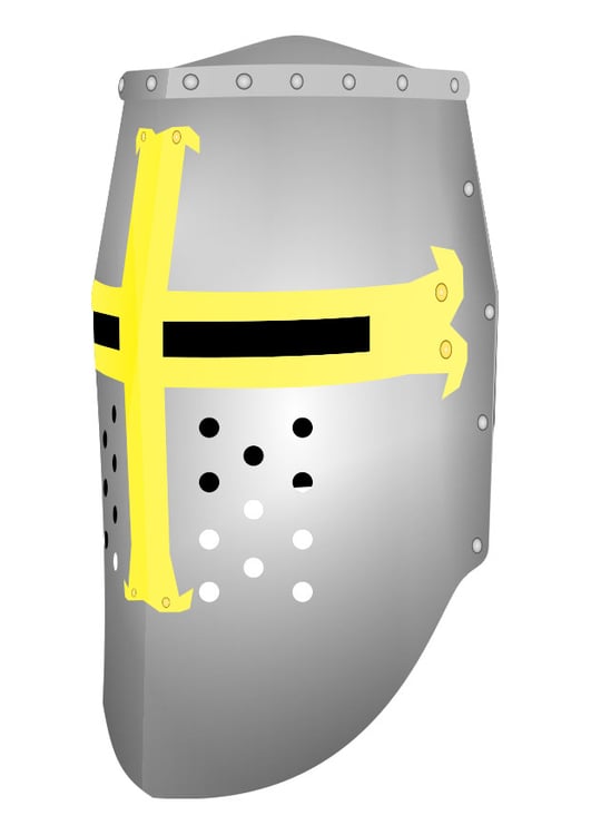 Image casque de chevalier