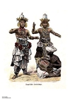 Images danseurs sénégalais 1880