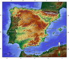 Images Espagne topographie