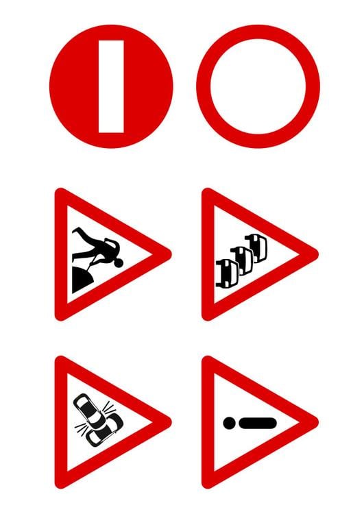 panneaux de signalisation