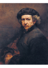 Images Rembrandt - autoportrait