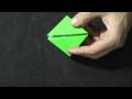 Clip: origami grenouille