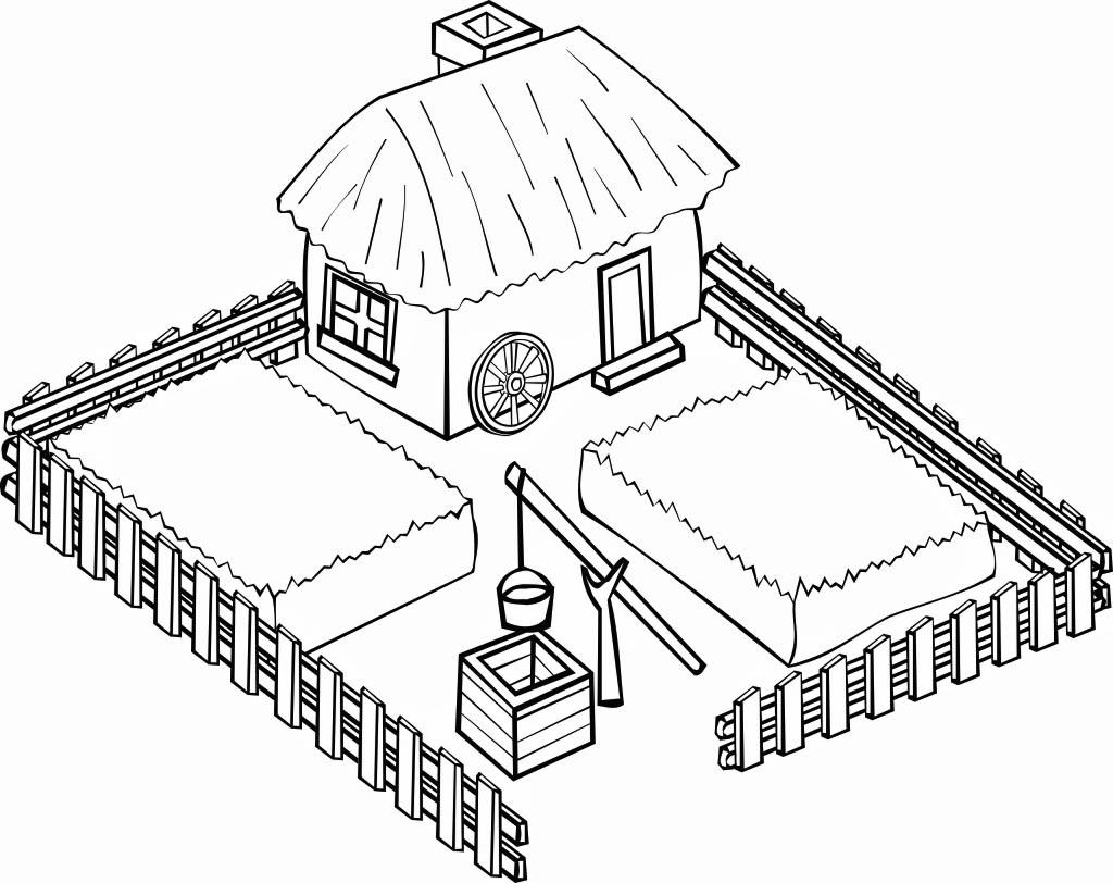 ferme Coloriage ferme